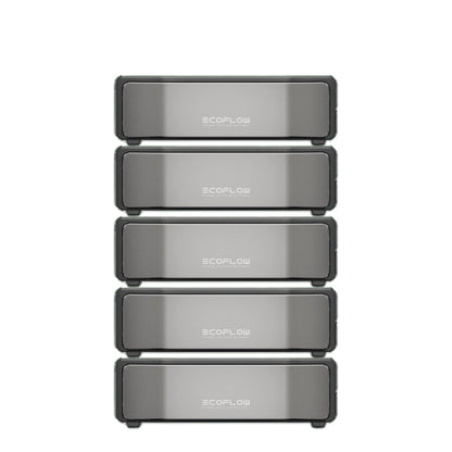 Five DELTA Pro Ultra Battery Packs