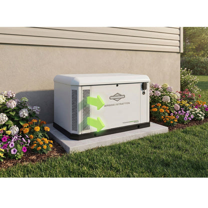 Briggs & Stratton 040795 22kW PowerProtect+ Generator with 200A SE Transfer Switch