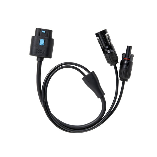 Front view of Anker SOLIX High-Voltage Solar Charging Cable for F3800 Plus