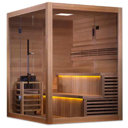 Golden Designs Kuusamo 6-Person Traditional Sauna