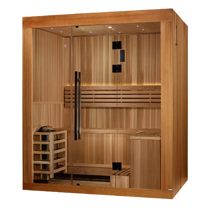 Golden Designs Copenhagen 3-Person Traditional Indoor Sauna