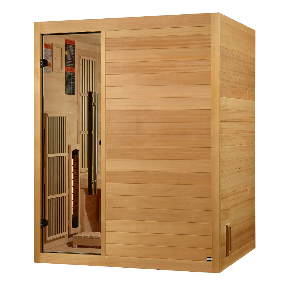 Golden Designs Soria 3-Person Hybrid Indoor Sauna