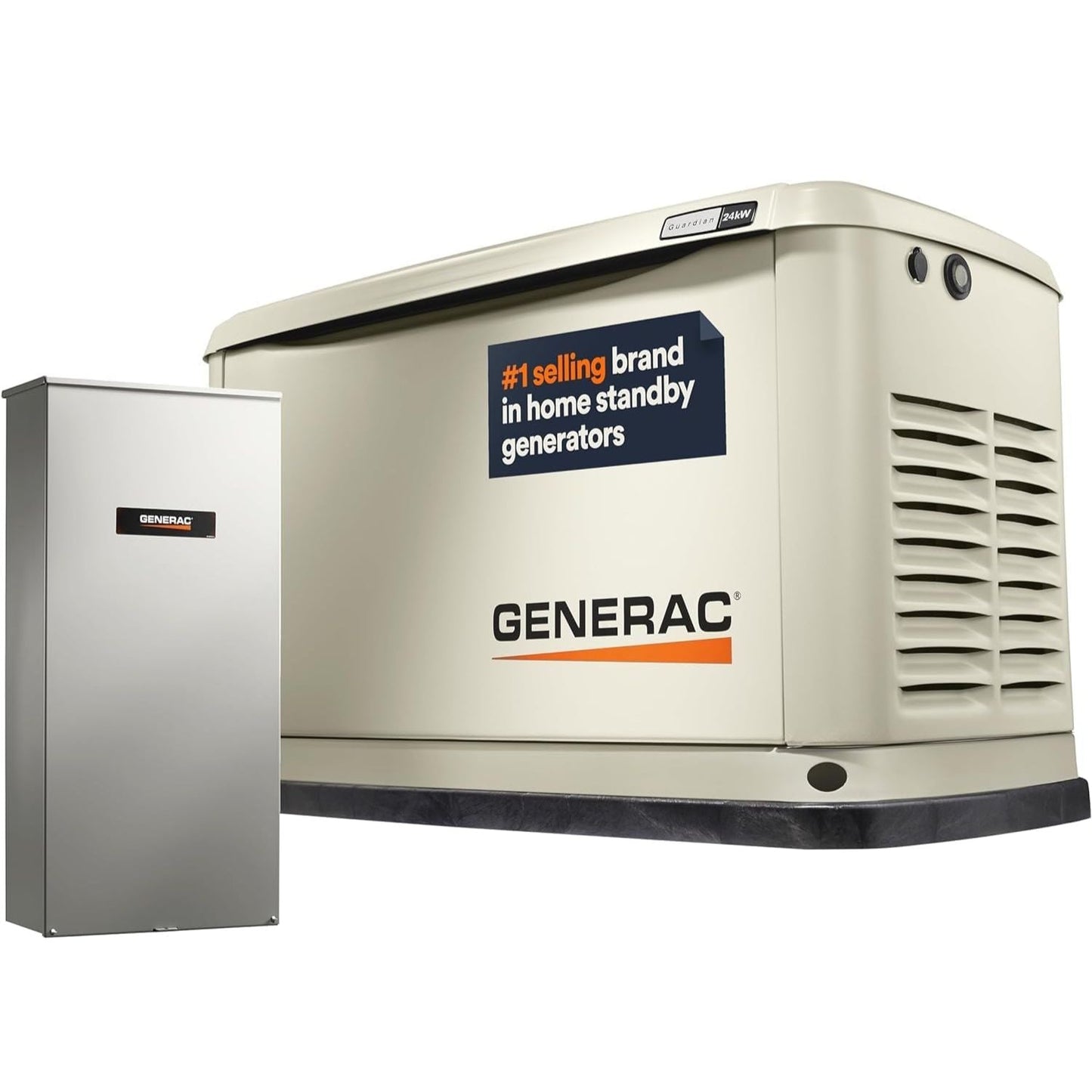 Generac 24kW Standby Generator with automatic transfer switch