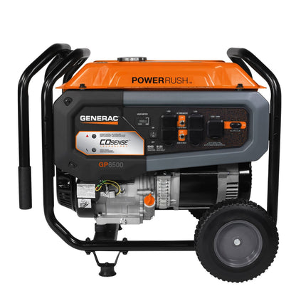 Generac GP6500E Portable Generator side View