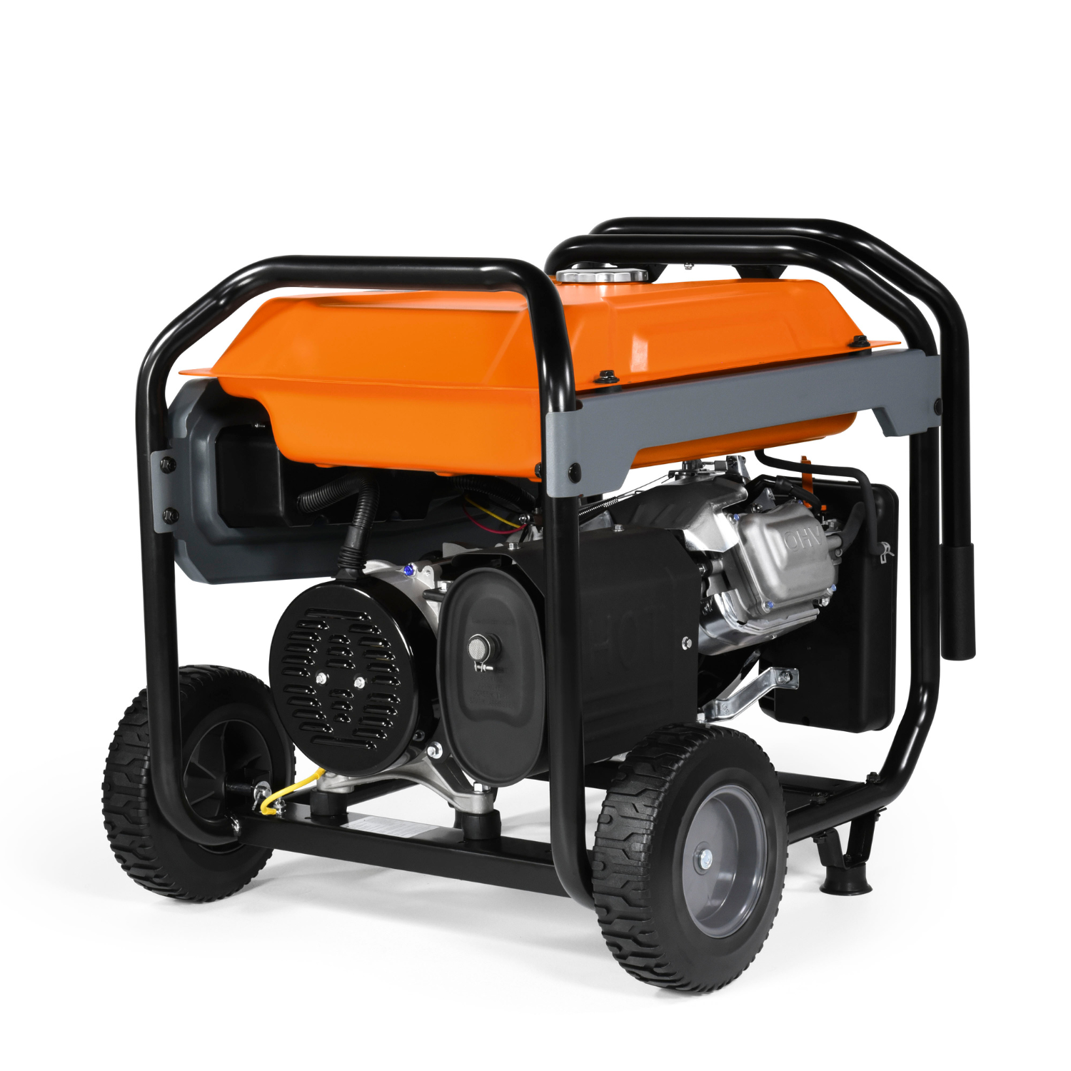 Generac GP6500 Pull Start Portable Generator Back View