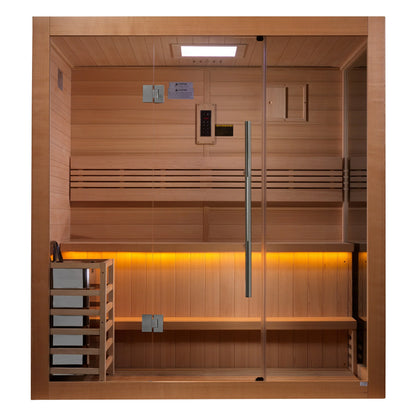 Golden Designs Forssa Indoor Traditional Sauna, GDI-7203-01