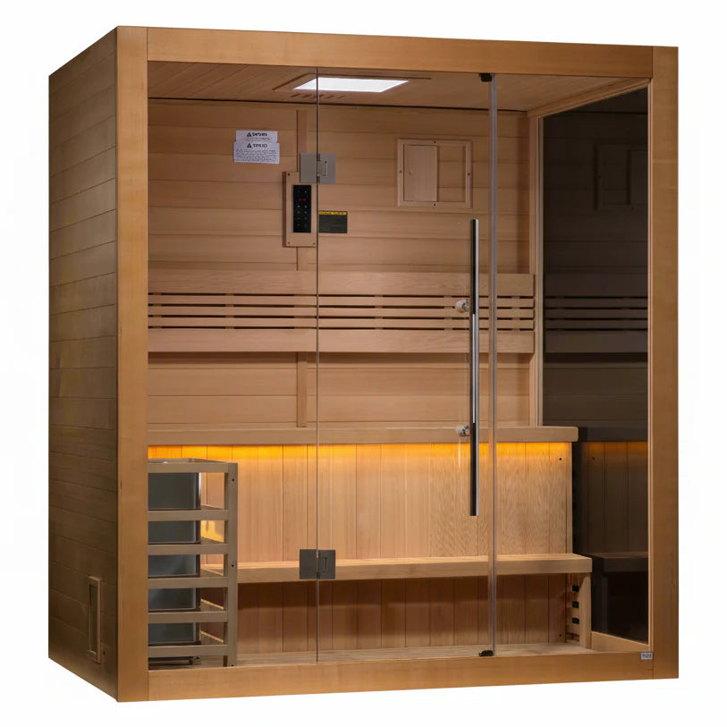 Golden Designs Forssa Indoor Traditional Sauna, GDI-7203-01