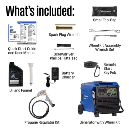 iGen11000DFc Inverter Generator - Dual Fuel with CO Sensor