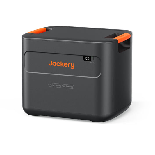 Jackery Battery Pack 5000 Plus Front And Right View
