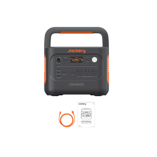 Jackery Explorer 1000 v2 Portable Power Station Inclusions