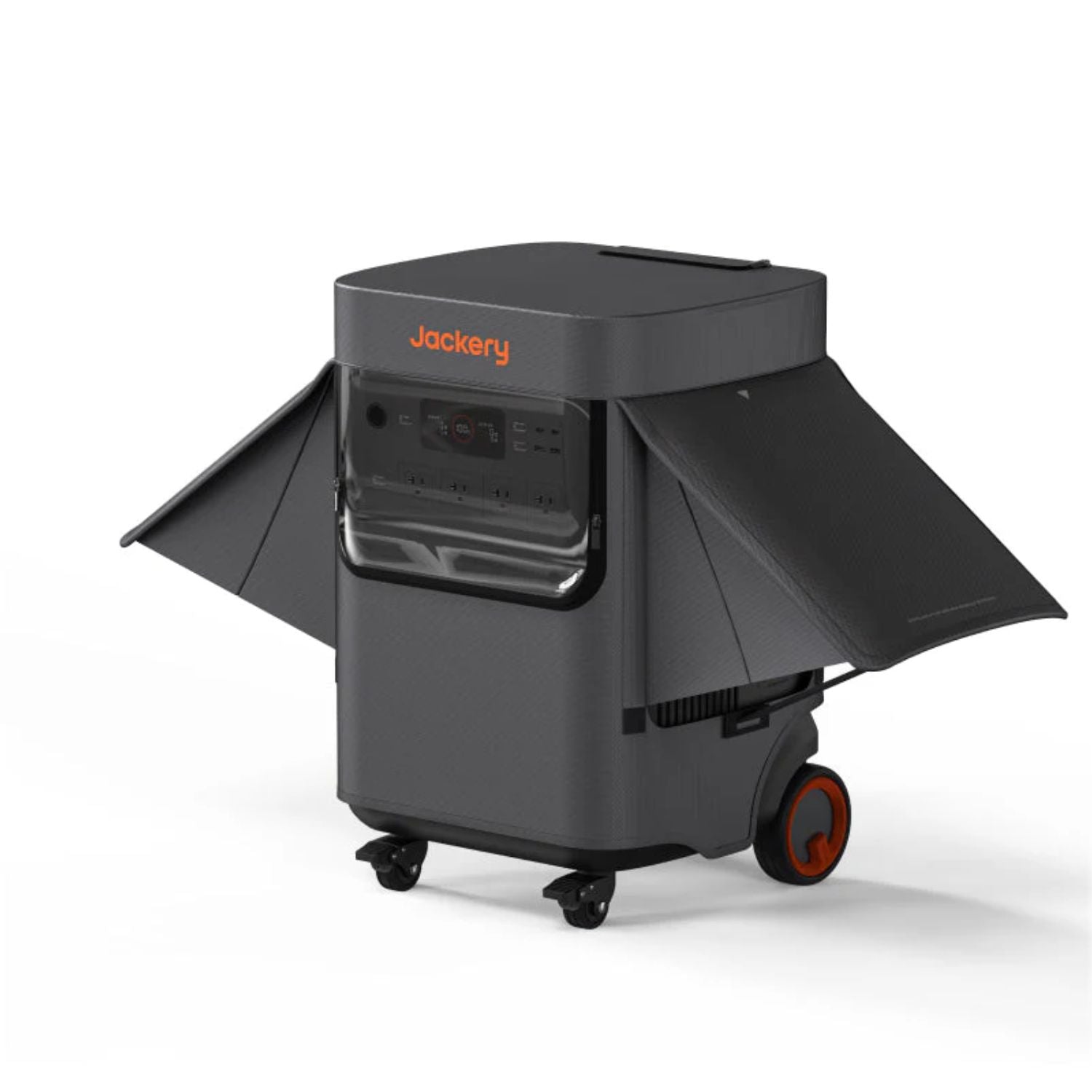 Jackery Explorer 5000 Plus Protective Cover right view with open cover