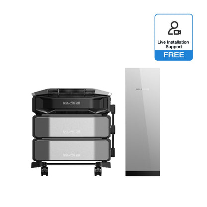 Special Bundle: EcoFlow DELTA Pro Ultra X (1*inverters+2*batteries) + Smart home panel 3 + Free Live Installation Support