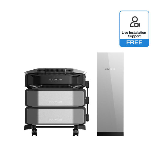 Special Bundle: EcoFlow DELTA Pro Ultra X (1*inverters+2*batteries) + Smart home panel 3 + Free Live Installation Support