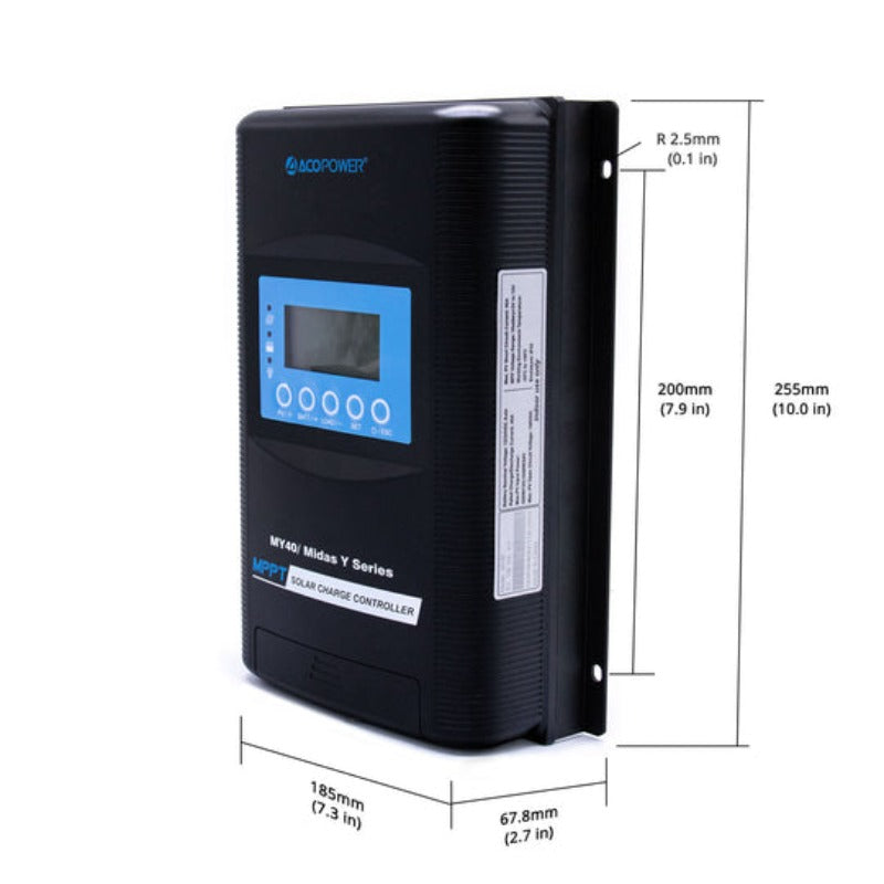 Acopower 100w mono kit
All Black 500w 40A