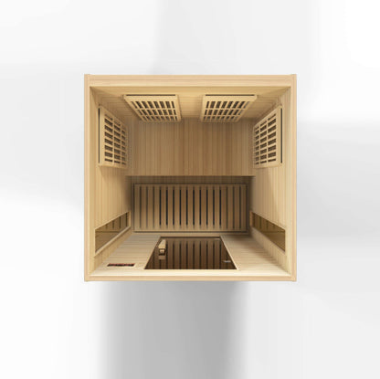 Maxxus 2 Person Low EMF FAR Infrared Sauna MX-K206-01