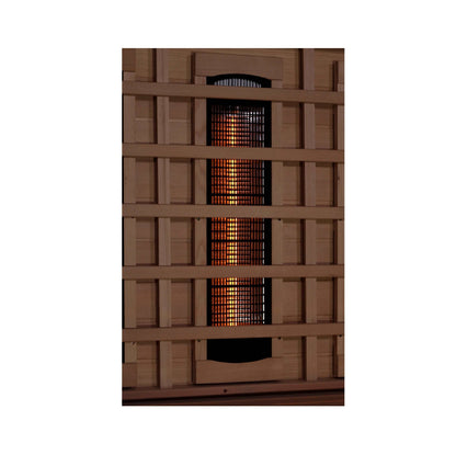 Golden Designs Reserve 6 Person Near Zero EMF Full Spectrum Infrared Sauna, GDI-8260-01