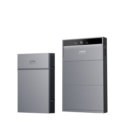 One Anker Power Module with two Anker Battery Modules and one Anker Backup Controller