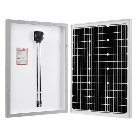 RICH SOLAR MEGA 50 Watt Solar Panel Front And Back