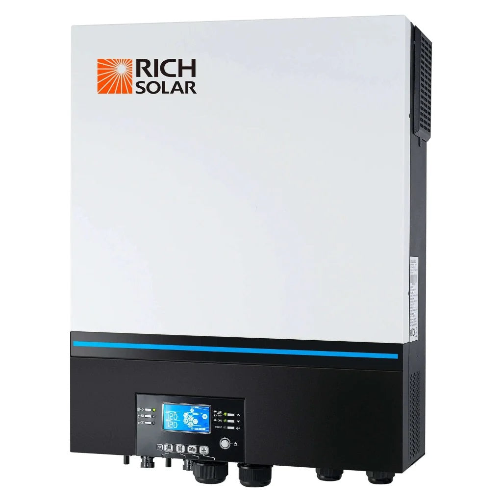 Rich Solar 1000W 48V 120VAC Cabin Hybrid Inverter
