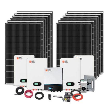 Rich Solar 4000W 48V 120VAC Cabin Kit