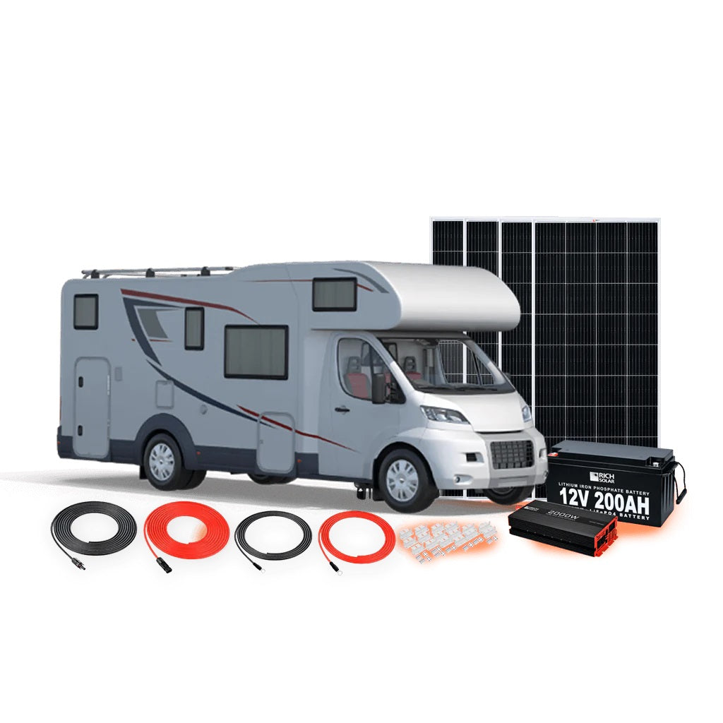 Rich Solar 400W RV 12V Kit Test