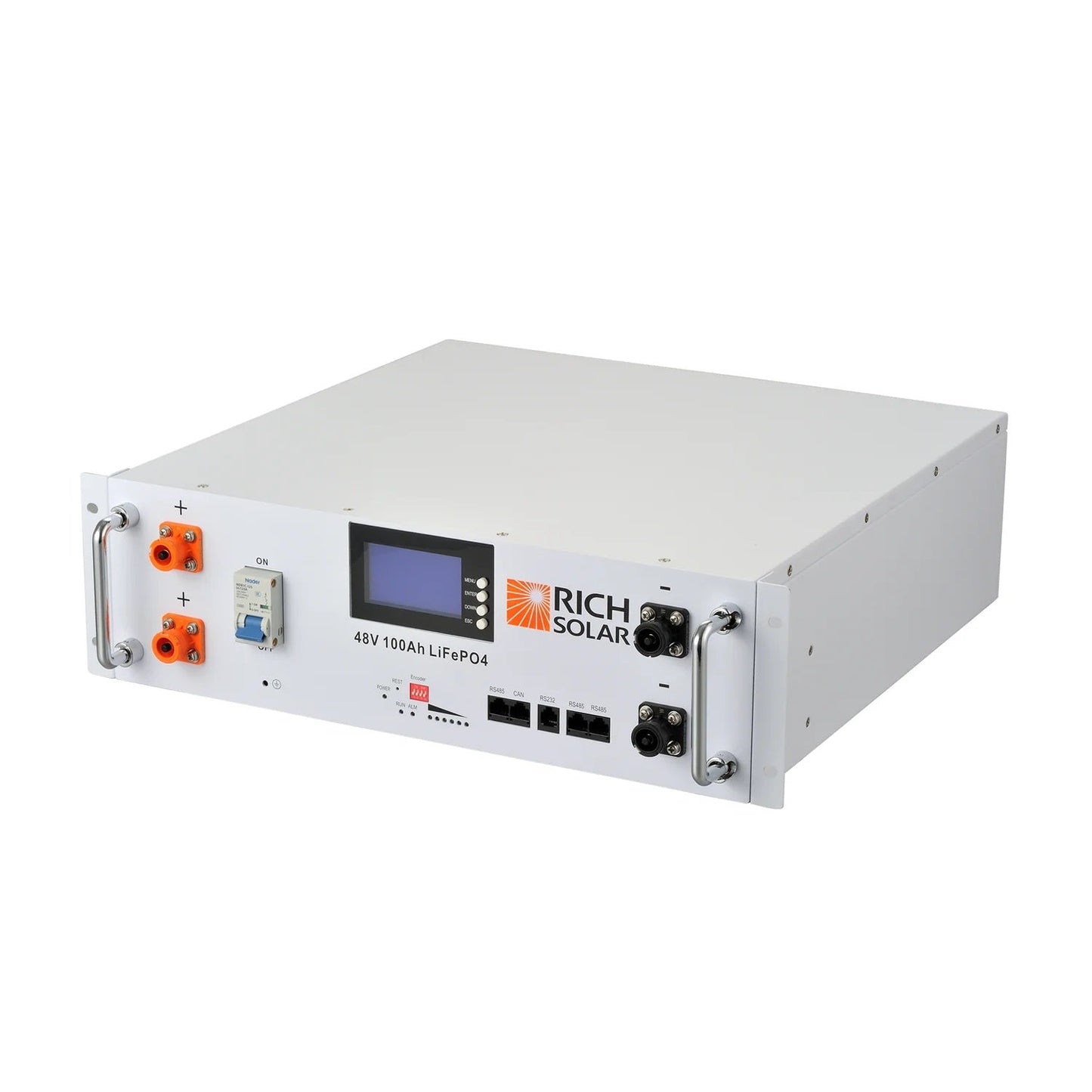 Rich Solar Alpha 5 Server Lithium Iron Phosphate Battery Right Side View