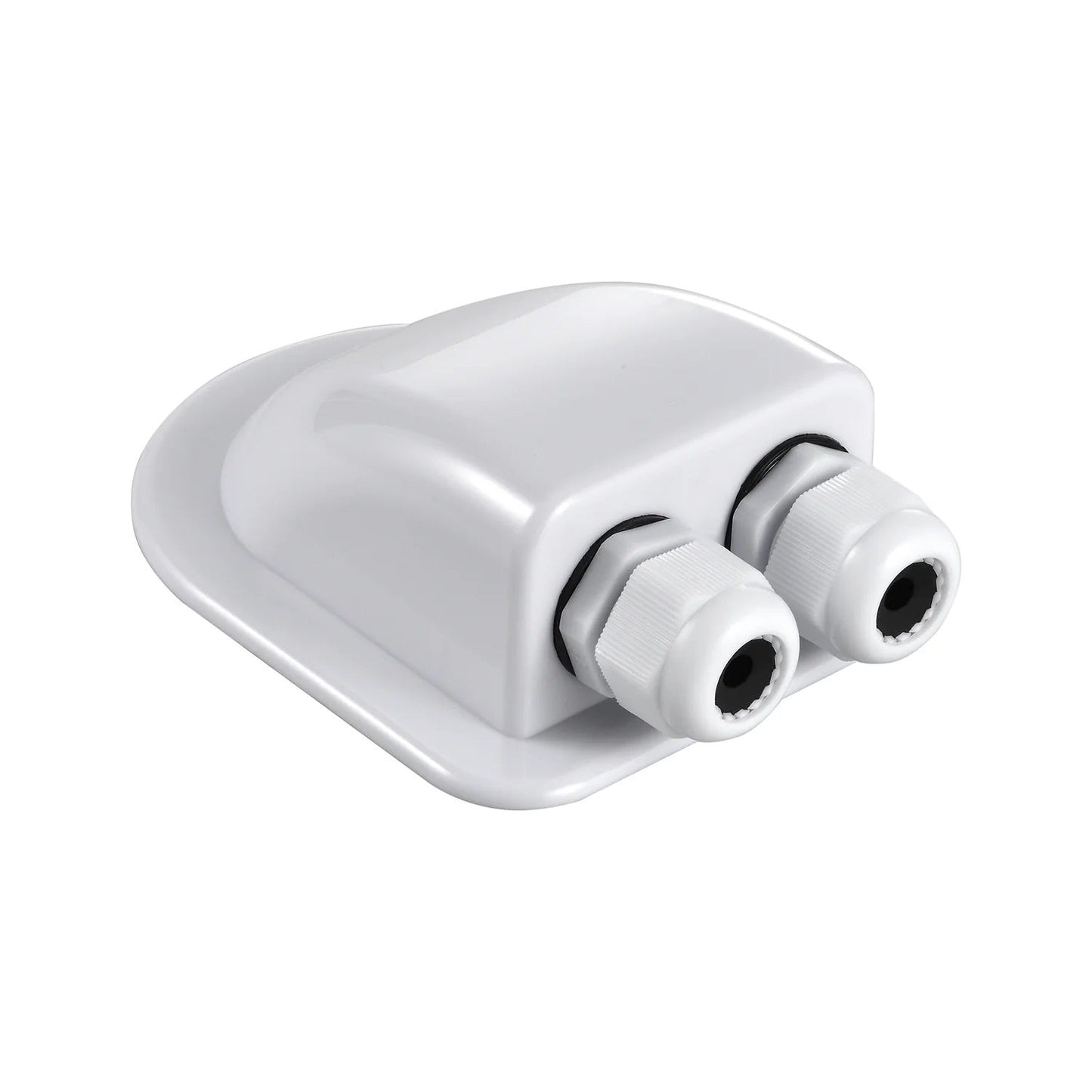Rich Solar Cable Entry Housing Left Side View White