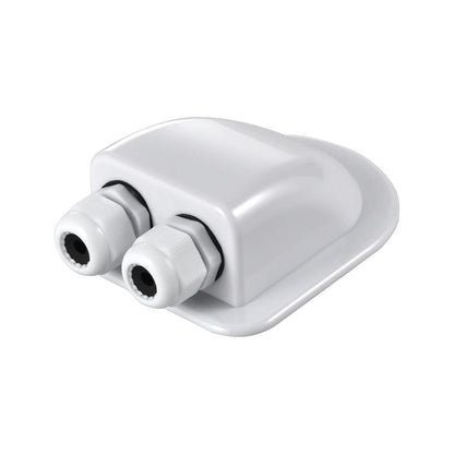 Rich Solar Cable Entry Housing Right Side View White