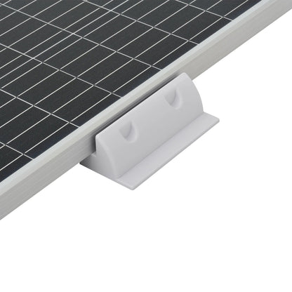 Rich Solar Corner Bracket Mount Set of 6 White At The Panel Side Edge