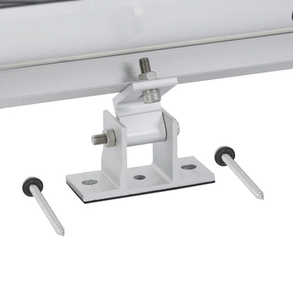 Rich Solar Flat Roof Tilt Mounts With Panel Edge