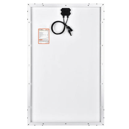 Rich Solar MEGA 150 Watt BACK ORDER Monocrystalline Solar Panel Back