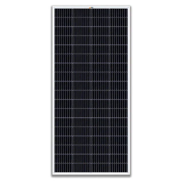 Rich Solar MEGA 200 Watt Monocrystalline 24V Solar Panel Front 