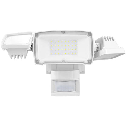 Rich Solar Motion Security Light 1600 Lumens Side Part Facing Different Direction