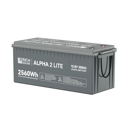 Rich Solar ALPHA 2 Lite Left View