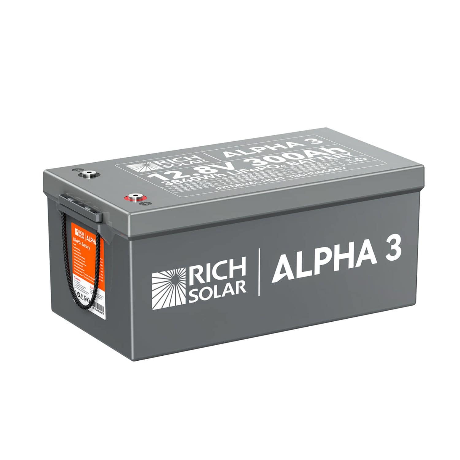 Rich Solar ALPHA 3 Right View showing the handles