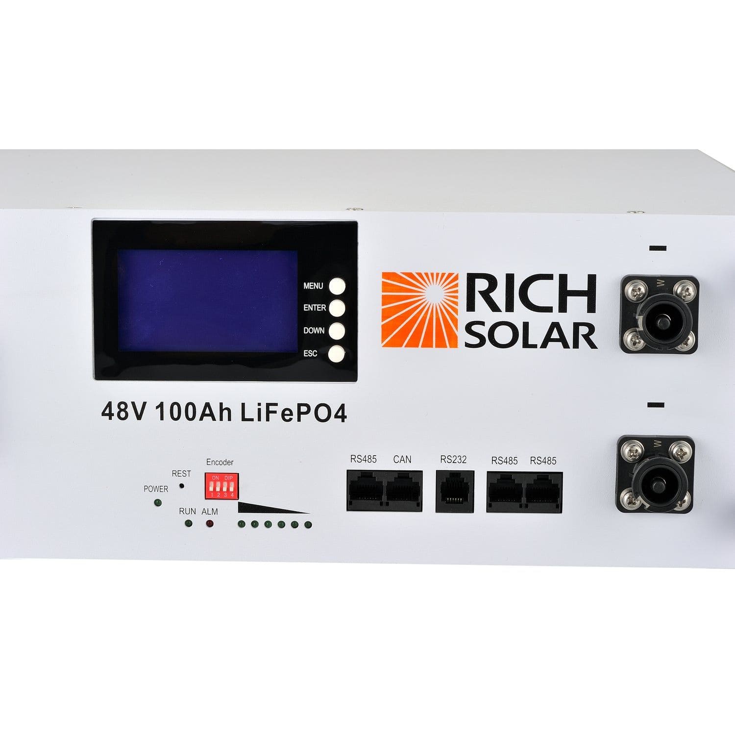 Rich Solar ALPHA 5 Battery Close Up