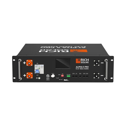 Rich Solar ALPHA 5 PRO 51.2V Front
