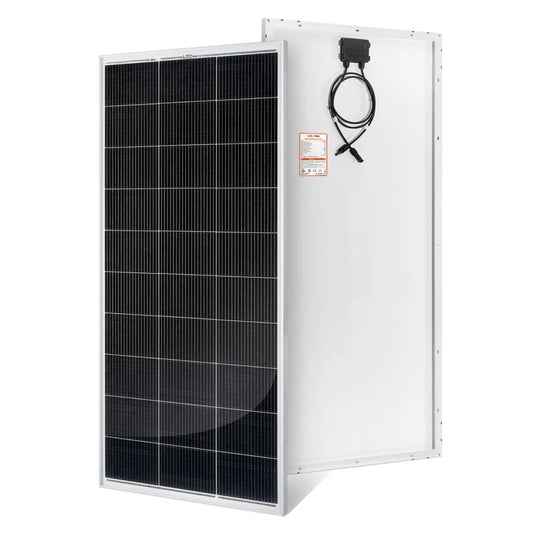 Rich Solar MEGA 200 Watt 12 Volt Monocrystalline Solar Panel Silver