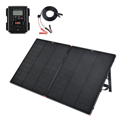 Rich Solar MEGA 200 Watt Briefcase Portable Solar Charging Kit