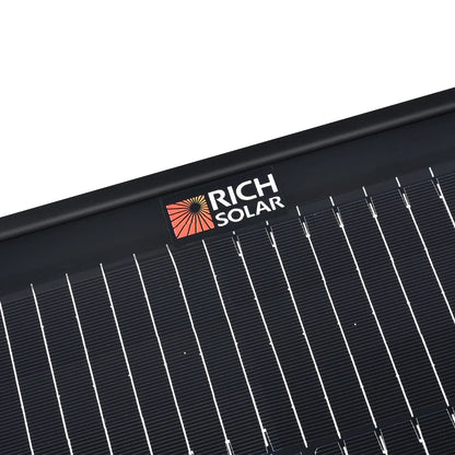 Rich Solar MEGA 200 Watt Briefcase Portable Solar Kit  - Rich Solar Brand close up