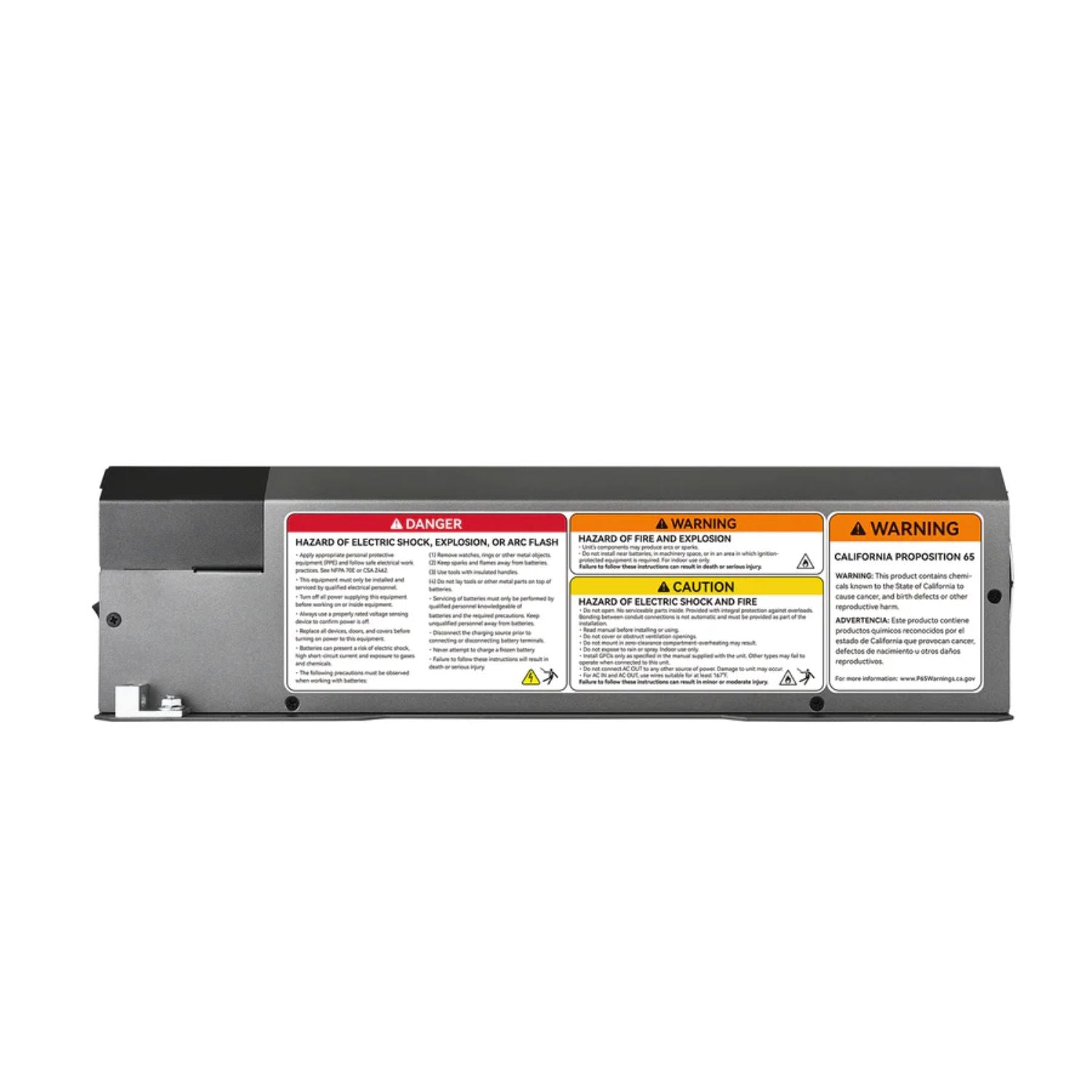 Rich Solar NOVA 2K12 Inverter side view