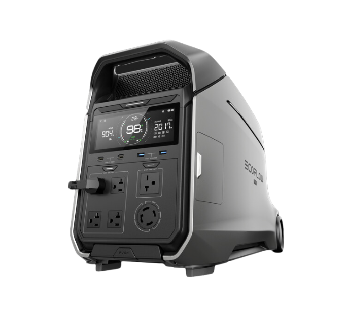 EcoFlow DELTA Pro 3 Portable Power Station + 400W Portable Solar Panel