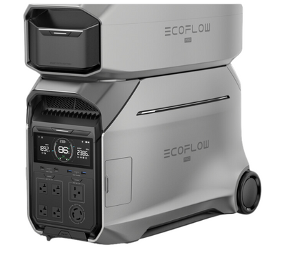 EcoFlow DELTA Pro 3 Portable Power Station + Extra Battery