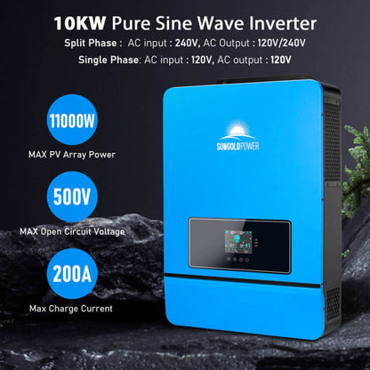 SunGold Power 10KW Pure Sine Wave Inverter