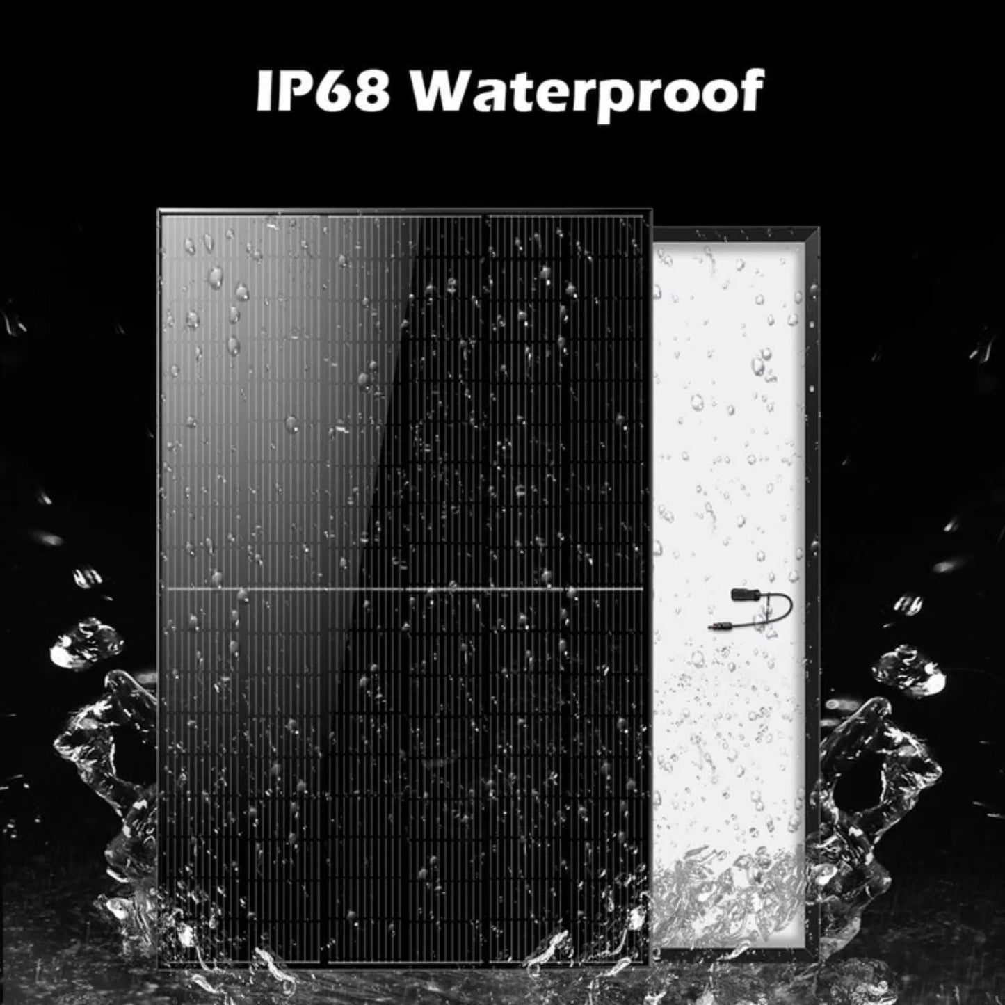 SunGold Power 415W Mono Black Perc Solar Panel Full Pallet IP68 Waterproof
