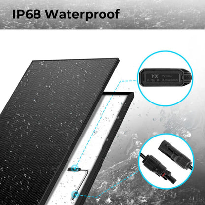 SunGold Power 440W Mono Black Perc Solar Panel Full Pallet IP68Waterproof