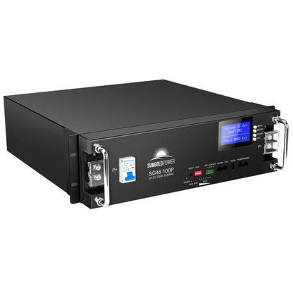 SunGold Power 51.2V 100AH Server Rack Lifepo4 Lithium Battery