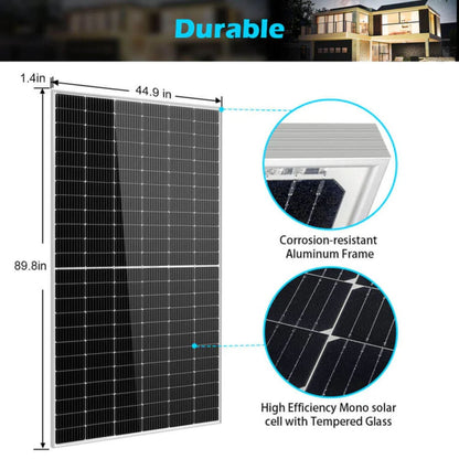 SunGold Power 550W Mono Perc Solar Panel Full Pallet Dimension
