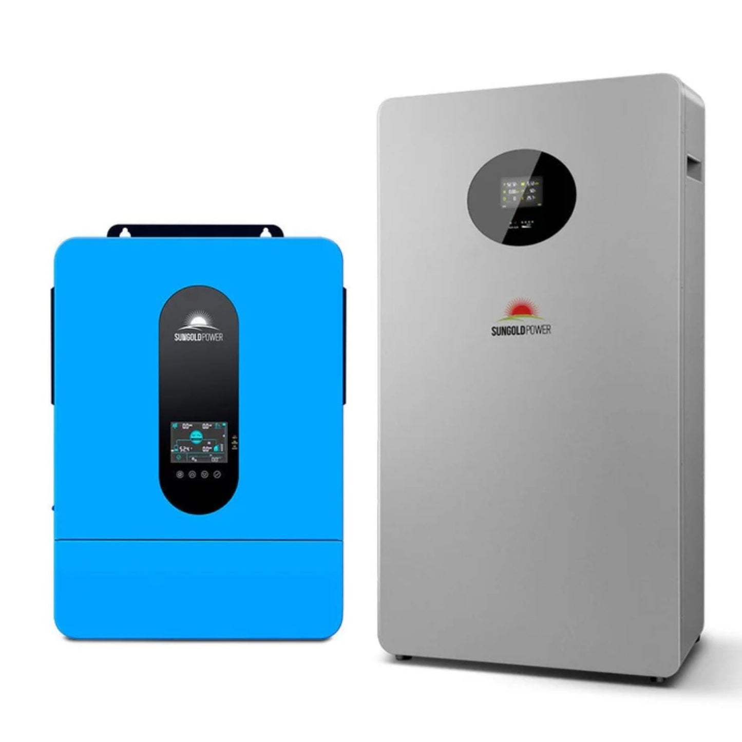 SunGold Power 6.5KW 48V Split Phase Solar Inverter with 1 pc Lithium Deep Battery 