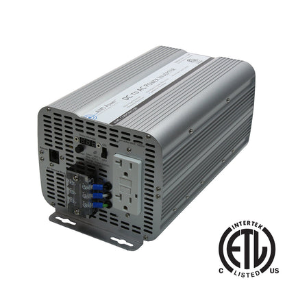 The AIMS Power 2000 Watt 12 Volt Modified Sine Power Inverter Is ETL Listed to UL458